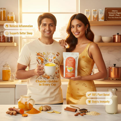 Chaivio Masala Chai Tea Latte, Unsweetened Instant Powder, Authentic Chai-with Natural Ingredients, No Preservatives, Tea Powder, Quick and Healthy Chai(1 lb)