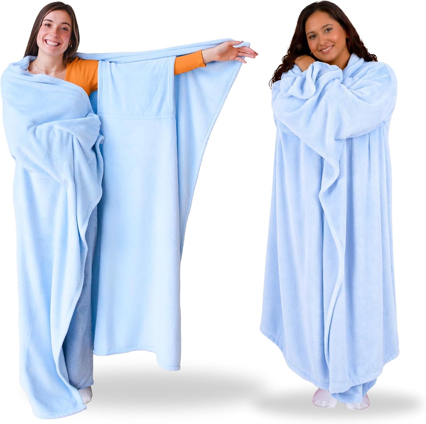 Super Blanky Wearable Blankets for Women & Men, Graduation Day Gift for Her, Cozy Gifts for Women, Wife Birthday Gifts Ideas
