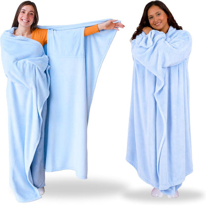 Super Blanky Wearable Blankets for Women & Men, Graduation Day Gift for Her, Cozy Gifts for Women, Wife Birthday Gifts Ideas