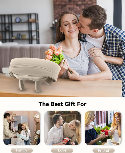 Snailax Neck Massager for Pain Relief Deep Tissue, Neck Massage with Heat, Cordless Massager for Back and Shoulder Pain, Deep Kneading Back Massager, Gift for Mom Dad