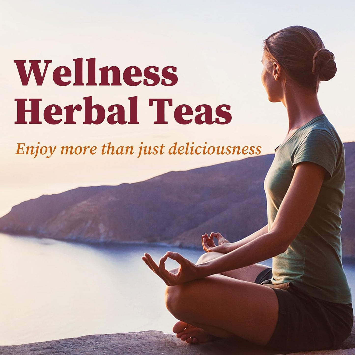 FullChea - Rooibos Tea Bags, 60 Counts - Premium South African Natural Rooibos - Non-GMO - Caffeine-Free - Antioxidant-Rich & Supports Digestion