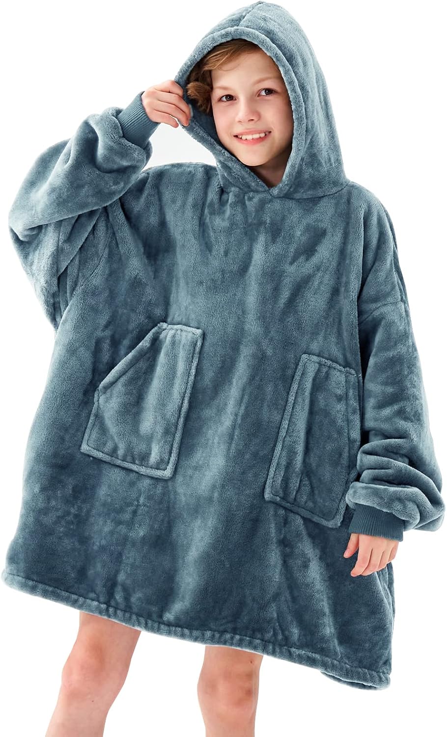 Aemicion Strawberry Blanket Hoodie,Oversized Sherpa Wearable Hooded Blanket,Warm Cozy Sweatshirt Gifts for Women Girls Adult