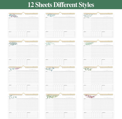 Habit Tracker Calendar- Daily, Weekly & Monthly Habit Tracker Journal