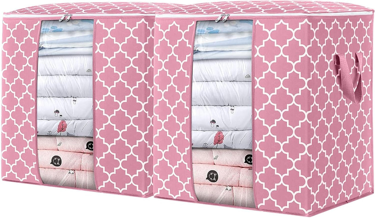 Storage Bags 3 Pack 100L Clothes Organization and Storage Containers