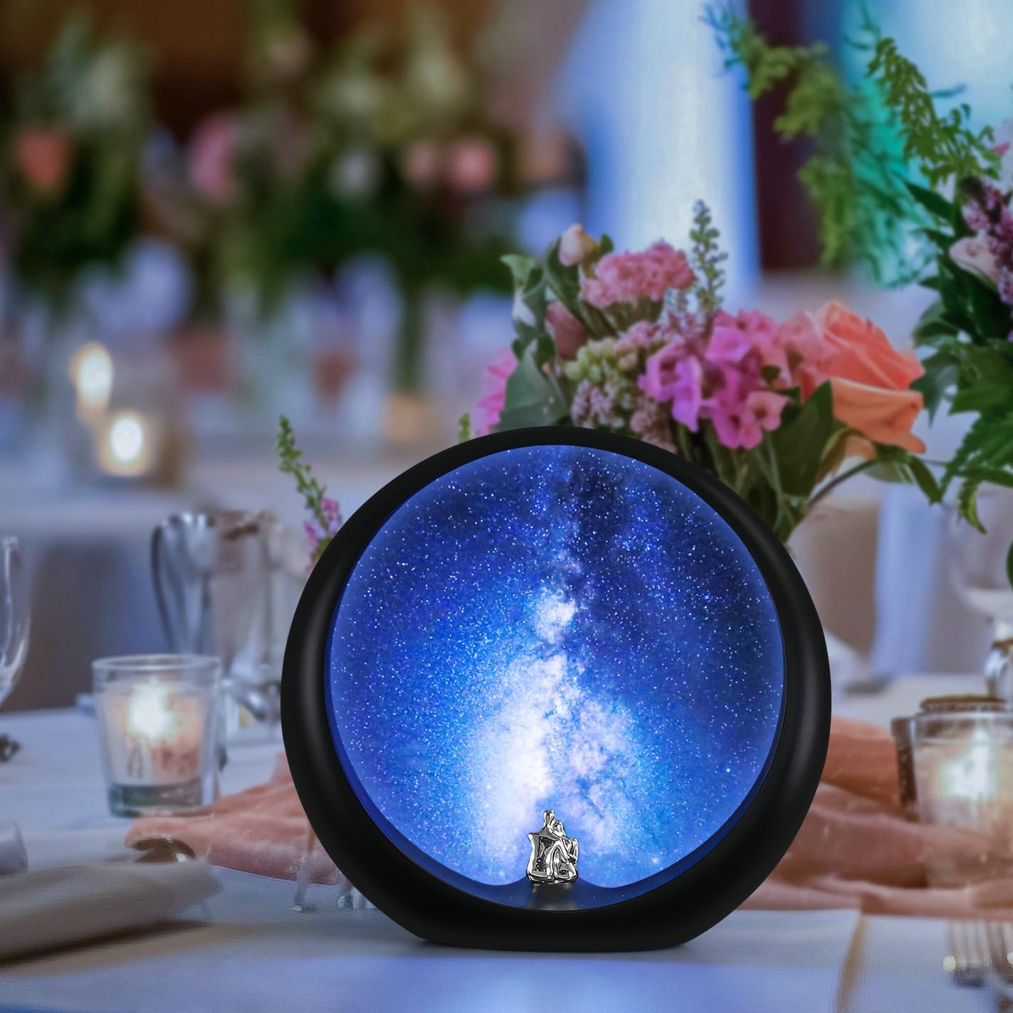 mamre Romantic Dimmable Sunset Lamp Home Decor Sunset Table Lamp Gift for Living Room Bedroom
