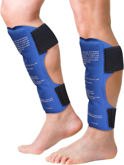 Fittest Pro Knee Ice Pack Wrap for Pain Relief, Reusable Hot and Cold Therapy Wrap for Swelling, Recovery, and Therapy for Arthritis, Meniscus Tear and ACL