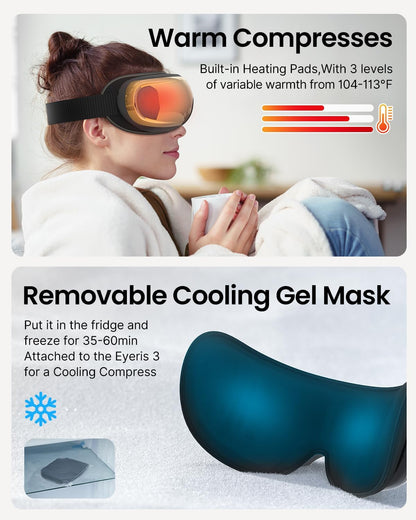 RENPHO Eyeris Masc Head and Eye Massager, FSA Eligible HSA