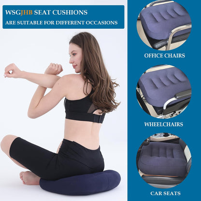 WSGJHB Car Booster Seat Cushion Posture Cushion for Long Sitting
