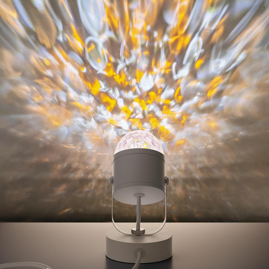 Joyzy Plug-in Dynamic Ocean Wave Table Lamp Water Ripple