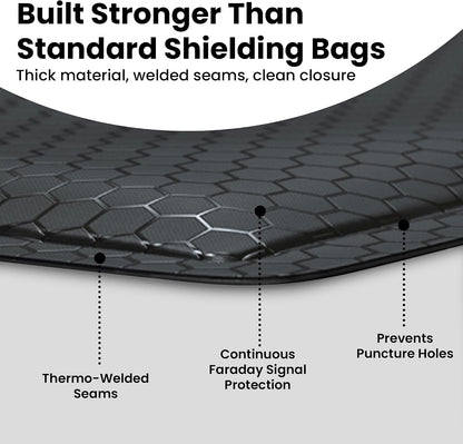 OFFGRID Faraday Bags for Phones, Military Grade Signal Blocking Bag