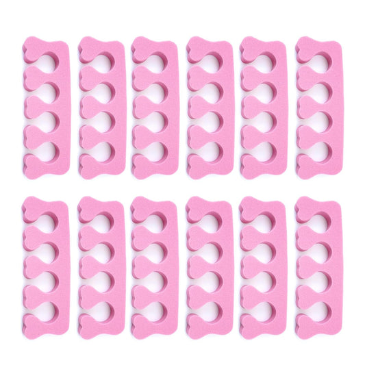 Quacc 12 PCS Toe Separators Pedicure, Toe Dividers for Women Nail Art