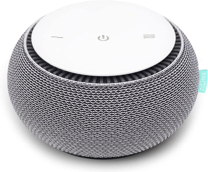 SNOOZ Smart White Noise Machine - Real Fan Inside for Non-Looping Sound, Portable Sleep Aid for Adults, Dogs, Travel, Home, Bedroom, Sleeping, Office Privacy, Therapy, & Baby Registry Essential- Cloud