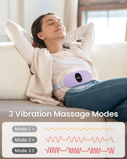 iDOO Cordless Heating Pad for Menstrual Cramps, Lightweight & Portable