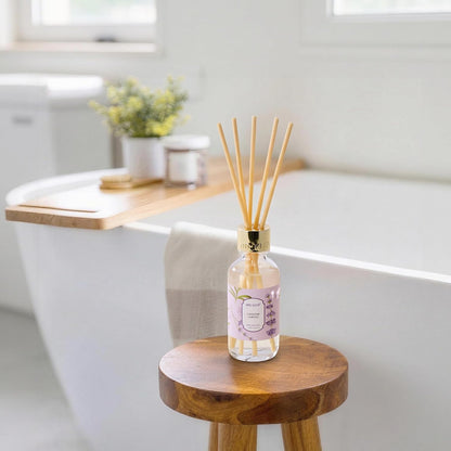 Airkeep Reed Diffuser Oil Set with Reed Sticks,Citrus Aromatherapy Oil Scent Diffuser for Home Office Bathroom Decoration Perfume and Gifts 3.38oz/100ml