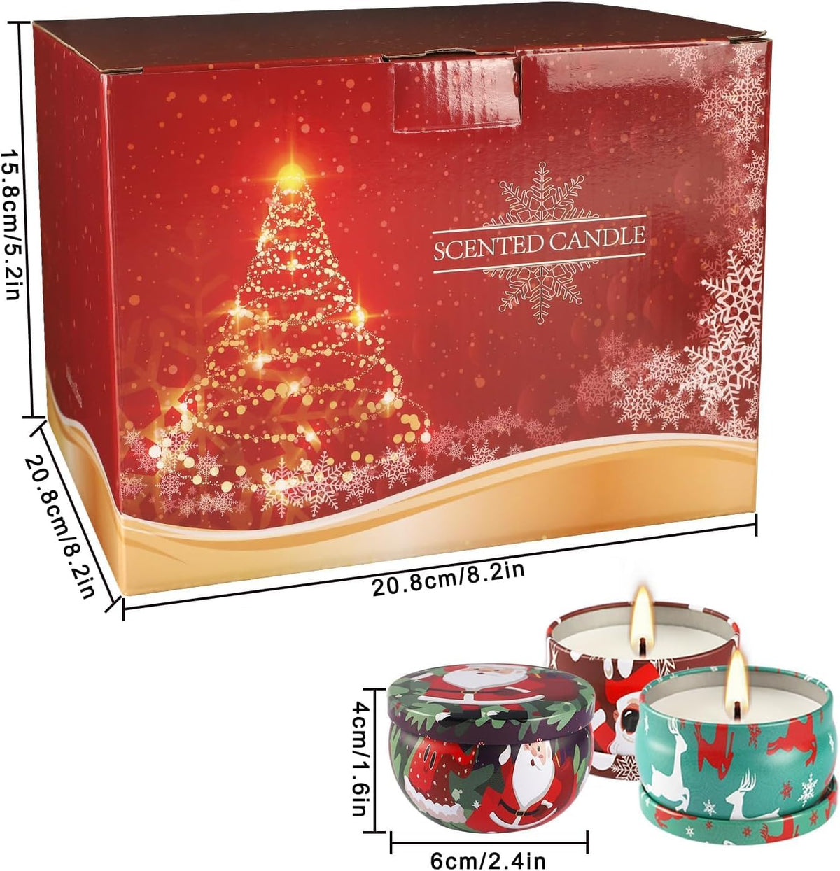 36 Pack Scented Candles Set for Home, Relaxing Stress Relief, Aromatherapy - Natural Soy Wax and Fragrance - Gifts for Women, Mom, Best Friend, Wife, Birthday