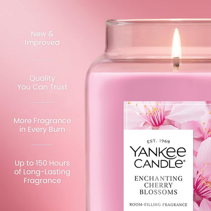 Yankee Candle Lemon Lavender Scented Candle, 22oz Large Jar