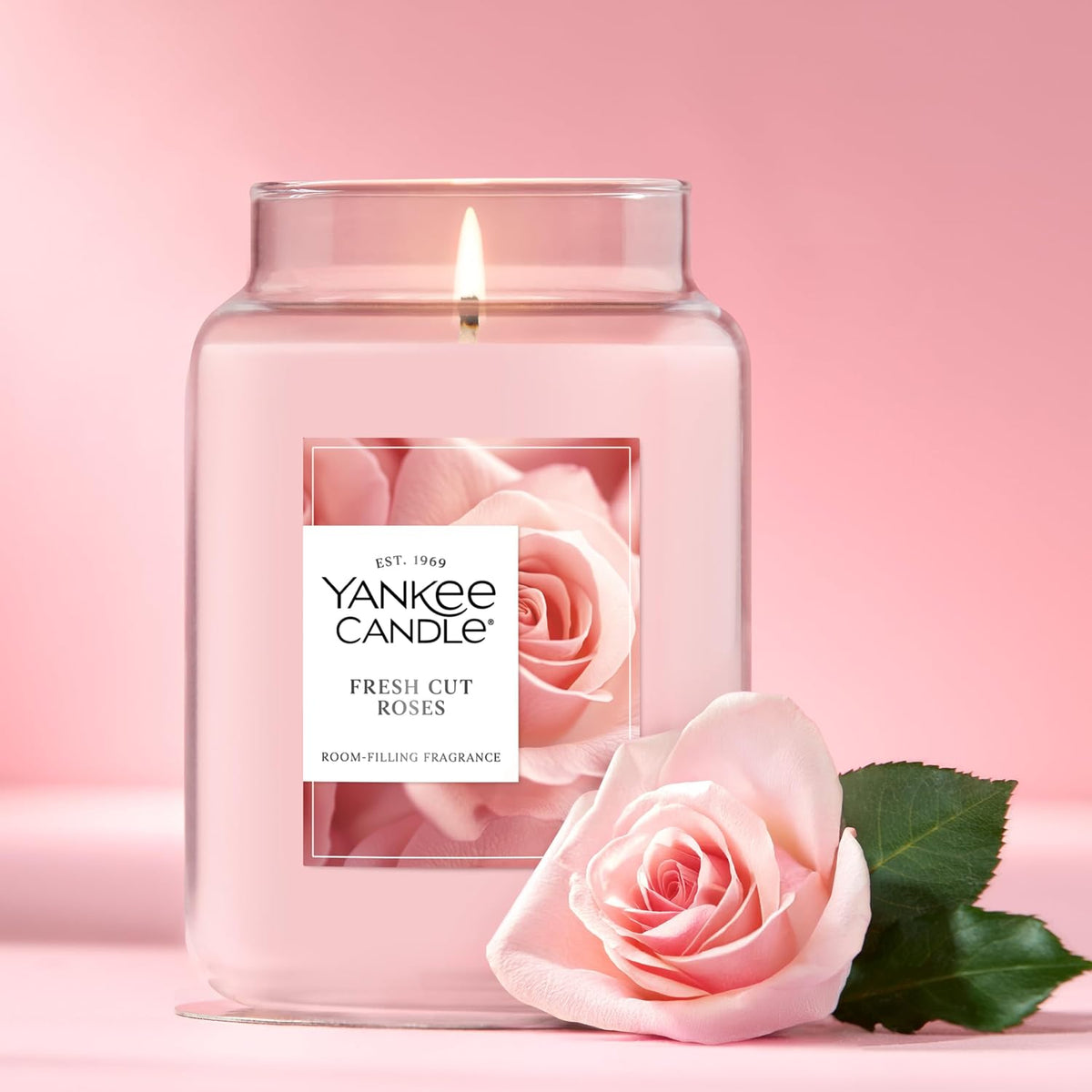 Yankee Candle Lemon Lavender Scented Candle, 22oz Large Jar
