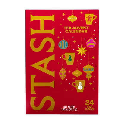 STASH Tea Advent Calendar 2026, 24 Bags, Black, Green & Herbal Teas