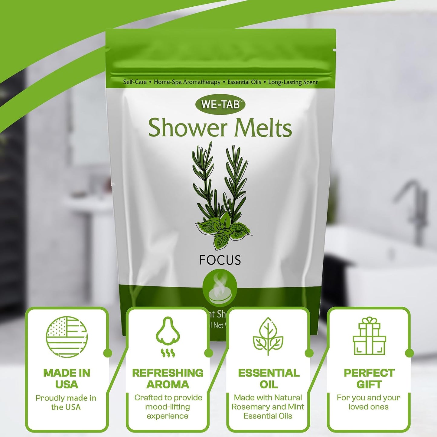Shower Steamers 10-pk with Essential Oil Aromatherapy to Unwind and Sleep, Long Lasting Lavender Scent, No Stain or Artificial Dye, for Relaxation, Stress Relief and Self Care Gift for Everyone!