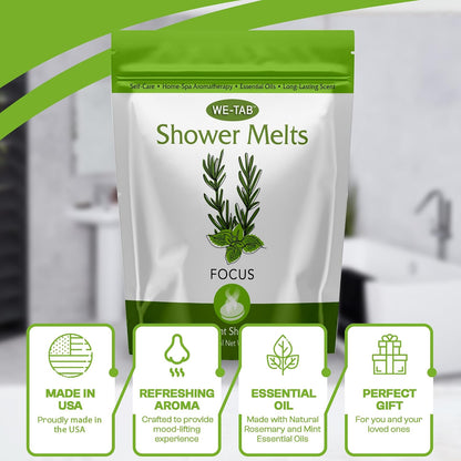 Shower Steamers 10-pk with Essential Oil Aromatherapy to Unwind and Sleep, Long Lasting Lavender Scent, No Stain or Artificial Dye, for Relaxation, Stress Relief and Self Care Gift for Everyone!