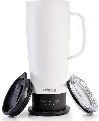 Nextmug Go - Temperature-Controlled, Self-Heating Travel Mug