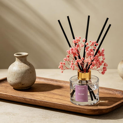 Reed Diffuser Set, Coconut 3.38 fl oz Oil Home Fragrance Bathroom Decor