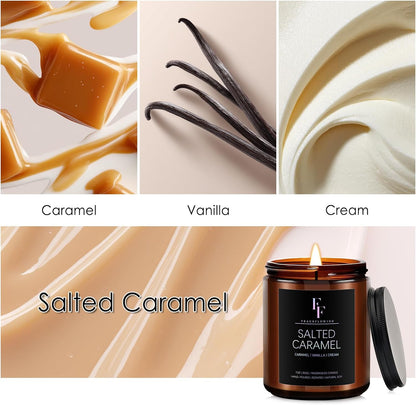 Scented Candles for Home Scented Aromatherapy Candles, 4 Pack 28 Oz Soy Wax Candle Gift Set Valentine's Day Gift for Women Men (Lavender/Vanilla//Sandalwood Rose/Moroccan Amber)