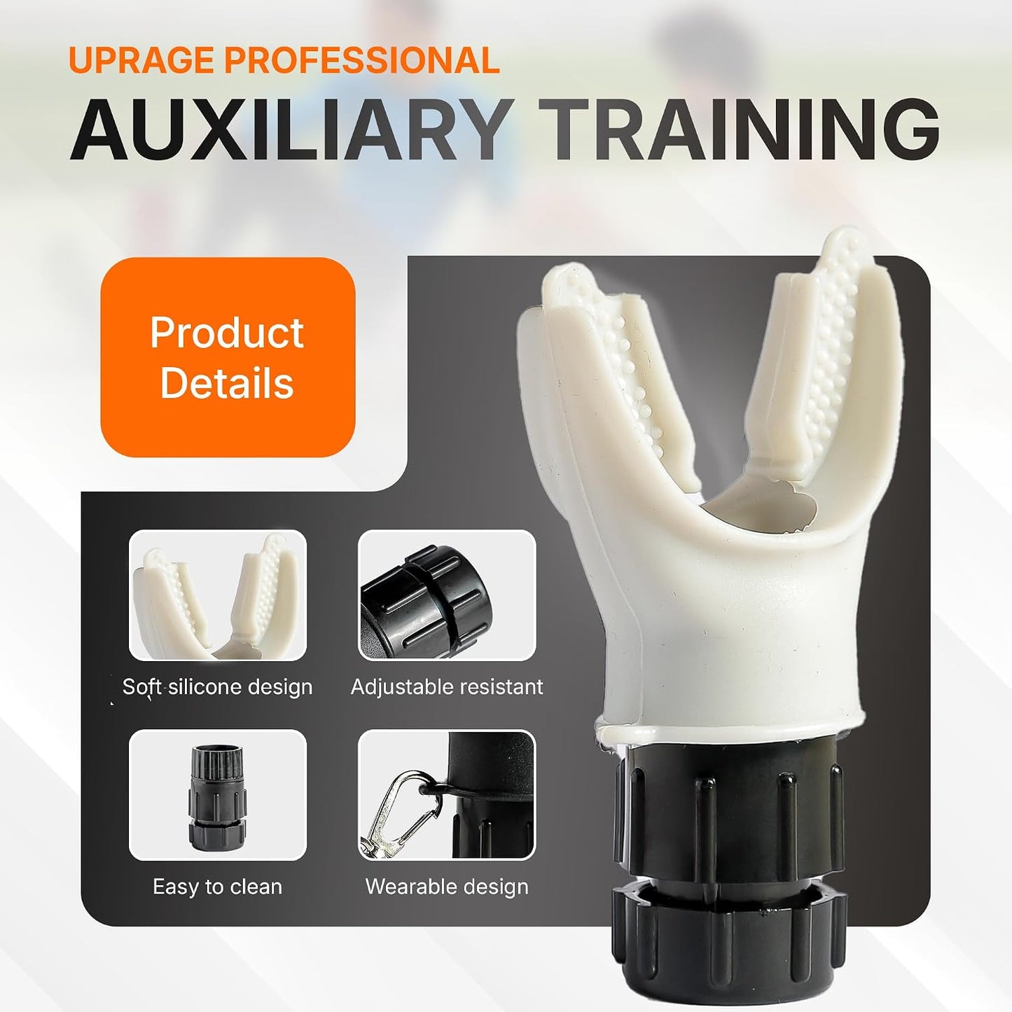 TN TINEXER Portable Compact Lung Exercise Device with High Quality Silicone Breathing Exercise Device Portable Muscle Trainer Easy to Clean