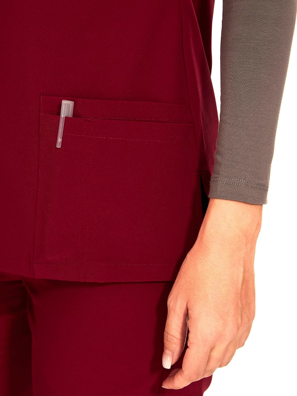 COZYFIT Scrubs for Women Set - Stretch V-Neck Scrub Top & Jogger Pant with 8 Pockets COZY SCRUBS - Colors C