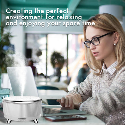 Diffusers for Essential Oils Large Room, 500ml Aromatherapy Diffuser Cool Mist Humidifier with Remote Control,7 Colors Lights & 5 Mist Mode Waterless Auto Off for Women Office Home