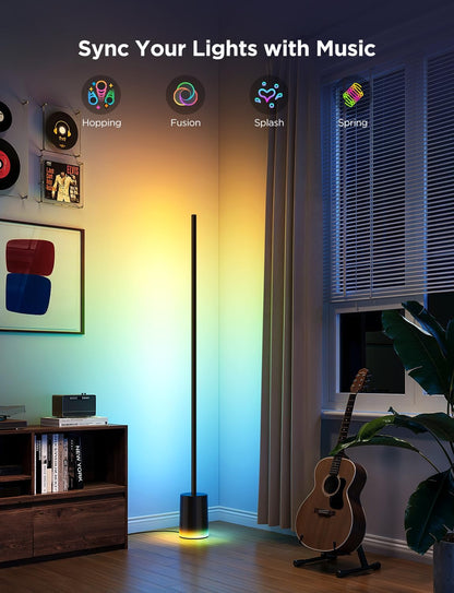 Govee Floor Lamp 2, RGBIC Smart Floor Lamp for Living Room, Bedroom