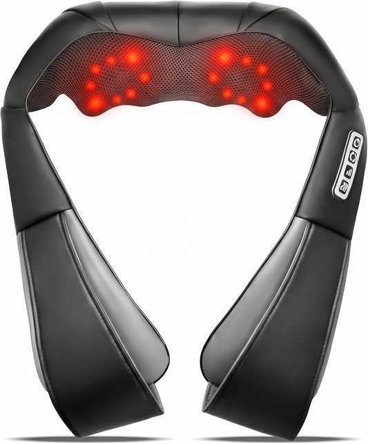 UFFAE Shiatsu Neck and Back Massager with Heat (NOT Cordless)
