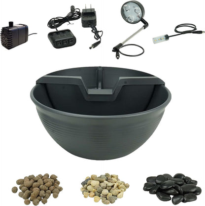Aquascape AquaGarden Tabletop Fountain Kit (Mocha)