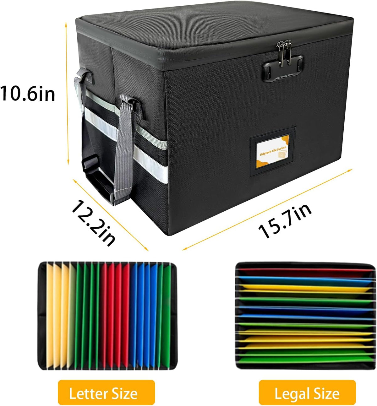 Deluxe Next of Kin Box Organizer with Labels,Estate Planning Organizer Kit
