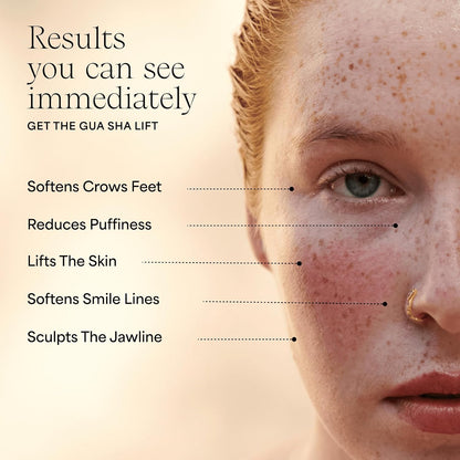 WILDLING Empress Stone Gua Sha Facial Stone I Facial Massage Stone to Lift, Plump, Tone + Sculpt I Patented Design Crafted with 100% Authentic Bian Stone
