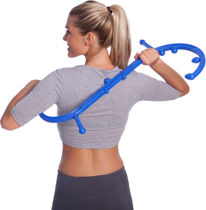 Body Back Buddy Classic Back Massager & Neck Massager for Pain Relief Black