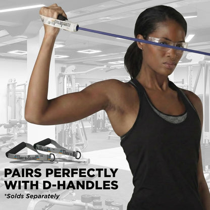 THERABAND Resistance Tubes, Band, Exercise, Set