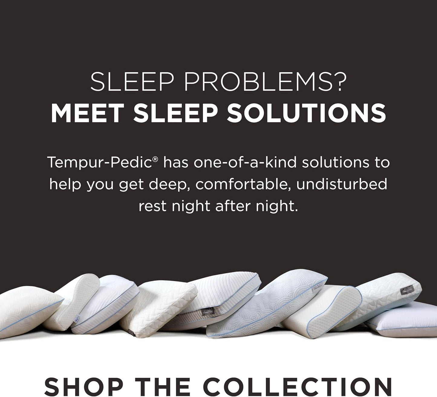 Tempur-Pedic TEMPUR-Cloud Pillow for Sleeping, Standard, White