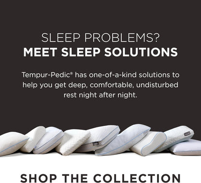 Tempur-Pedic TEMPUR-Cloud Pillow for Sleeping, Standard, White