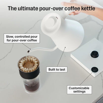 Fellow Stagg EKG Pro Gooseneck Electric Kettle, Brew Timer, 0.9 Liter