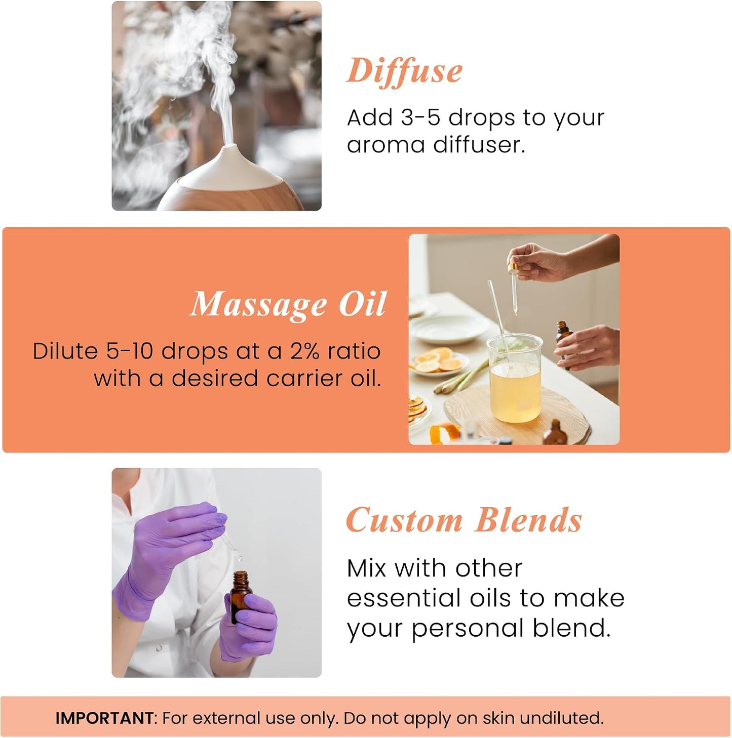 Handcraft Blends Lavender Essential Oil - Huge 4 Fl Oz