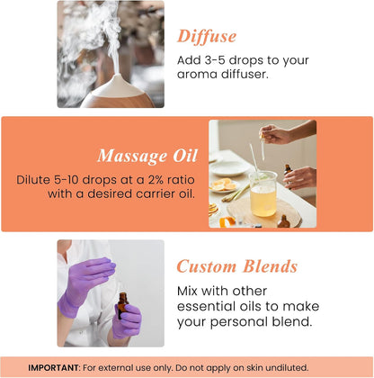 Handcraft Blends Lavender Essential Oil - Huge 4 Fl Oz