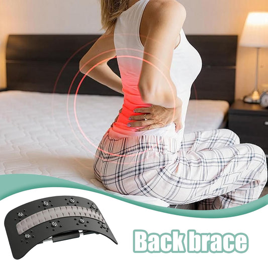 Lumbar Board Spine Deck Cracking Massager Stretching Equipment
