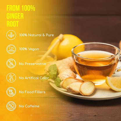 FreshDrinkUS, Premium Ginger Root Tea Bag, 150 Count, Pure, Caffeine Free