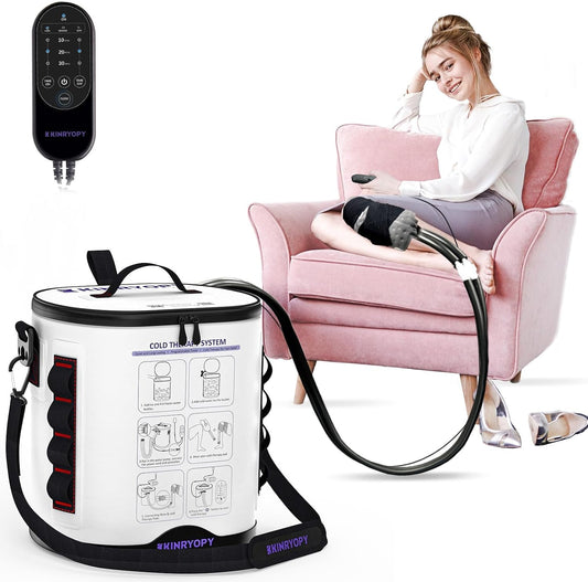 Cold Therapy Machine for Knee with Programmable Timer & Quiet Pump