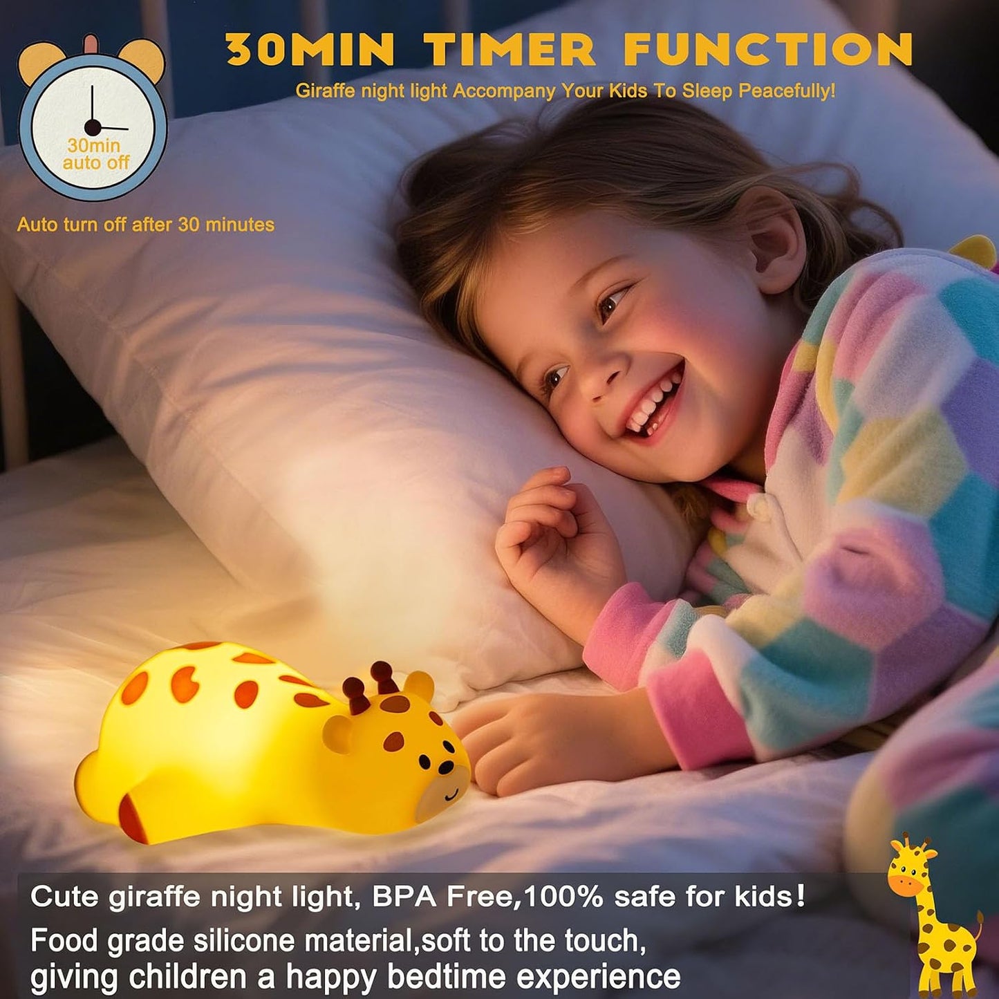 Sloth Gifts for Kids, Squishy Sloth NightLight,Silicone Animal Nursery Lamp
