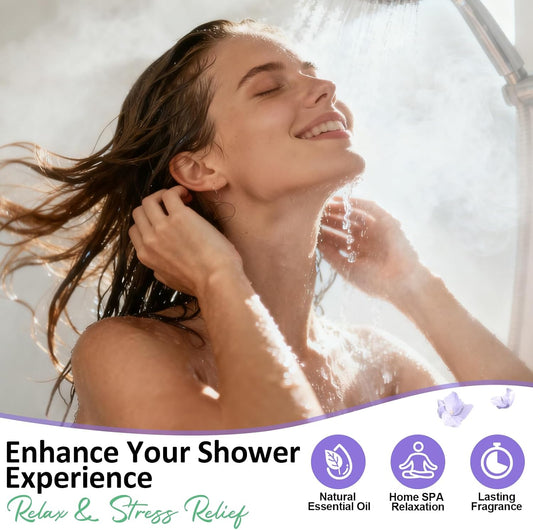 Shower Steamers Aromatherapy Birthday Gifts for Women - 8 Pack Shower Bombs with Natural Essential Oils, Self Care Relaxation Home Spa, Basket Stuffers White Elephant Gifts for Women Mom Wife Teens