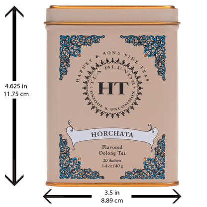 Harney & Sons HT Horchata Oolong Tea, 20 Sachets in Tin