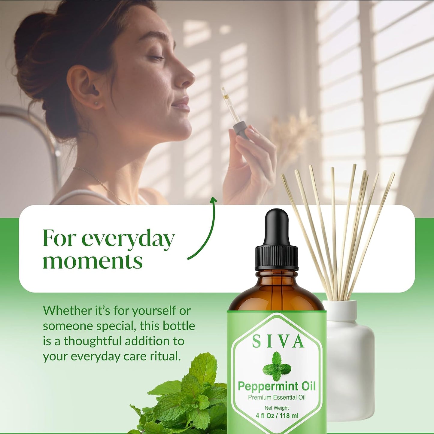 Siva Lavender Essential Oil, Huge Bottle, Large Size, 16 Fl Oz (473 ml)