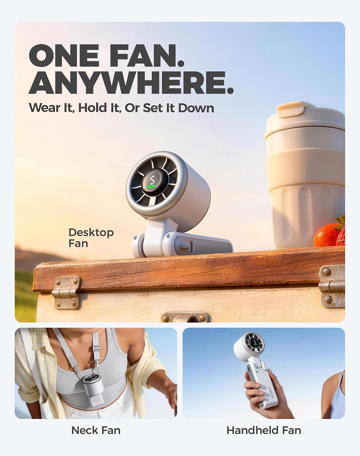 Diveblues Portable Handheld Turbo Fan